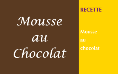 Mousse au chocolat