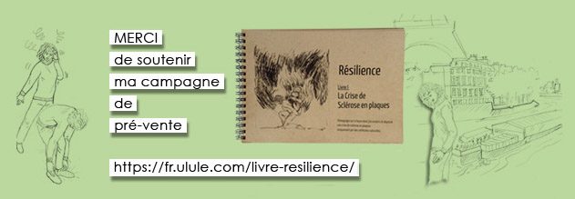 Photo campagne de financement ULULE livre RESILIENCE