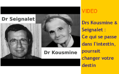 vidéo YouTube Drs Kousmine & Seignalet : intestin